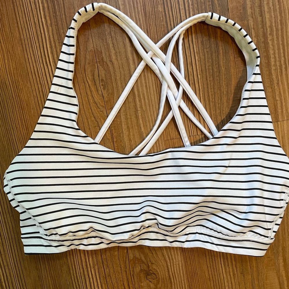 Victoria’s Secret sports bra.